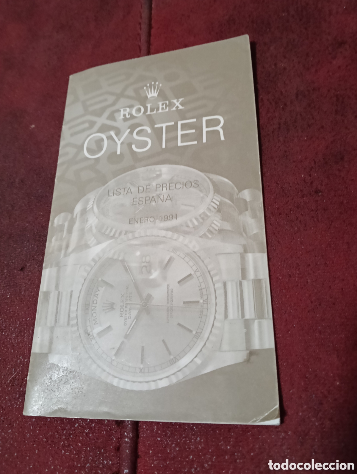 Cat&aacute;logos publicitarios: Catalogo Rolex oyster