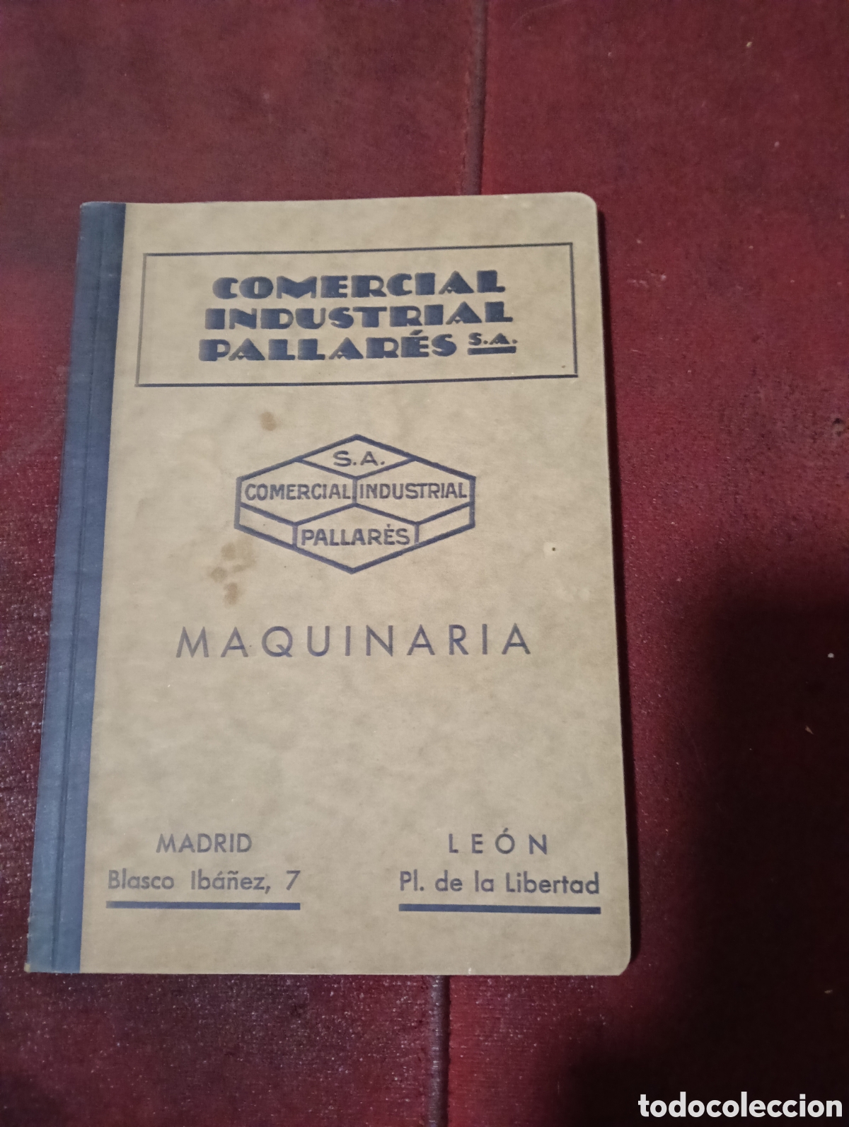 Cat&aacute;logos publicitarios: Catalogo comercial industrias Pallares SA