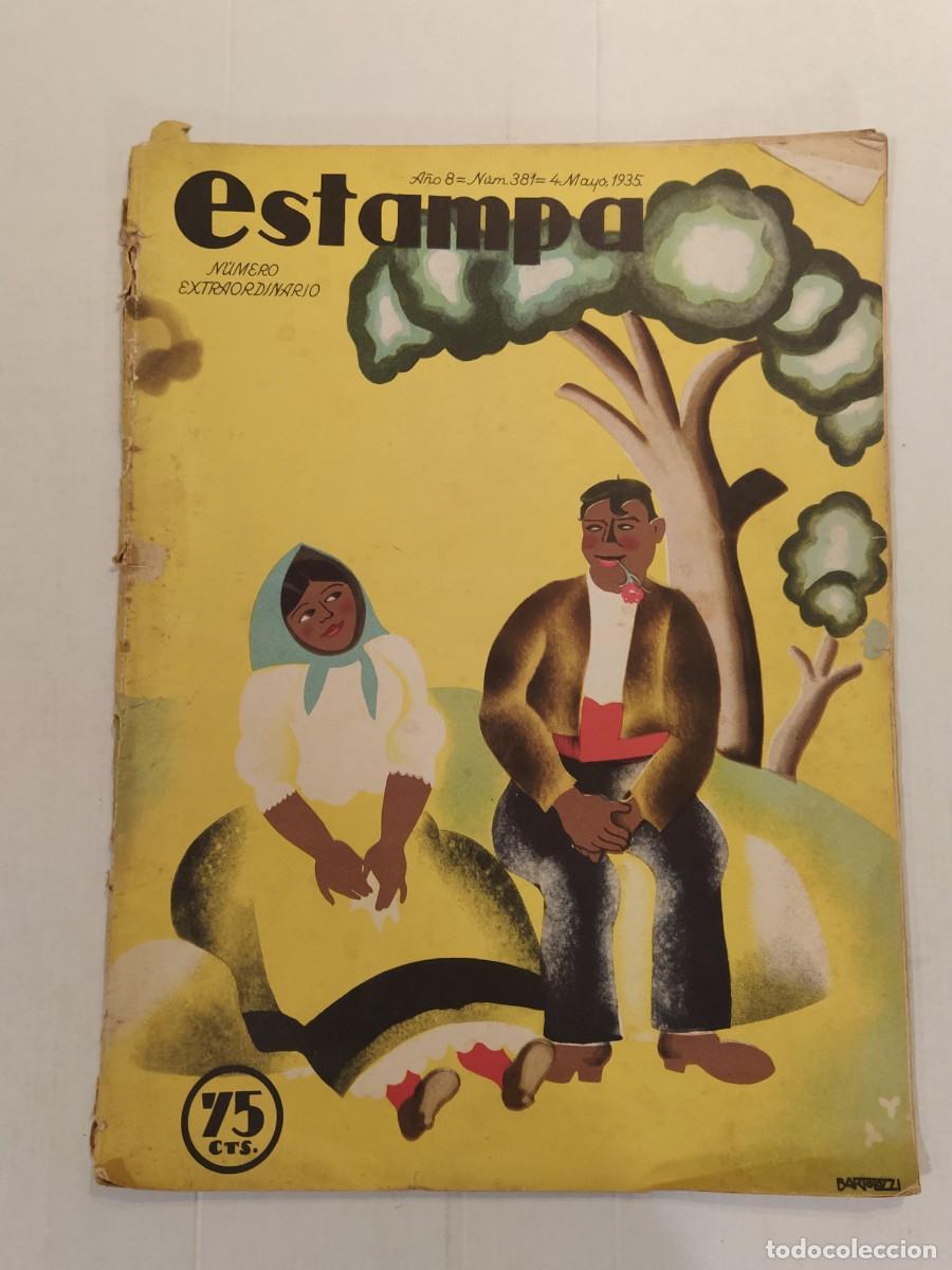 Cat&aacute;logos publicitarios: ESTAMPA - NUMERO EXTRAORDINARIO - A&Ntilde;O 1935 - NUMERO 381 - REVISTA ANTIGUA -VER FOTOS