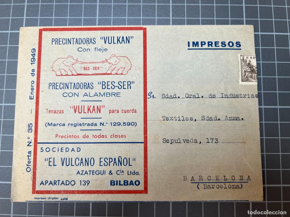 Cat&aacute;logos publicitarios: Espa&ntilde;a, Bilbao. Sociedad &rdquo;El Vulcano Espa&ntilde;ol&rdquo;. Tenazas &rdquo;Vulkan&rdquo; tc1427
