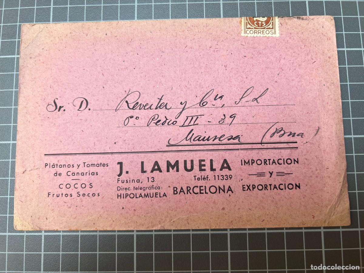 Cat&aacute;logos publicitarios: Barcelona. Importaci&oacute;n y Exportaci&oacute;n J. Lamuela 1944. tc1432