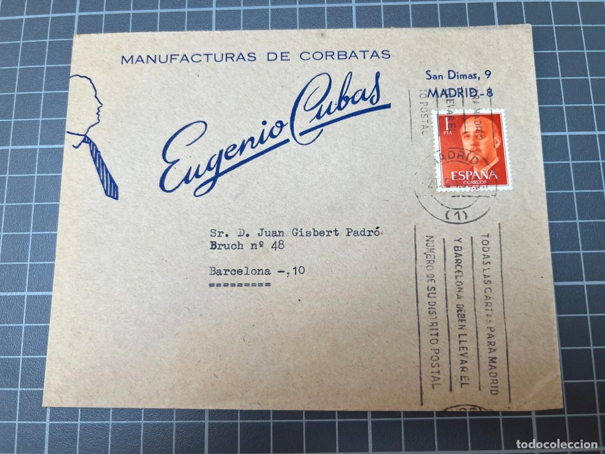Cat&aacute;logos publicitarios: Madrid. Manufacturas de Corbatas Eugenio Cubas. 1953. tc1493