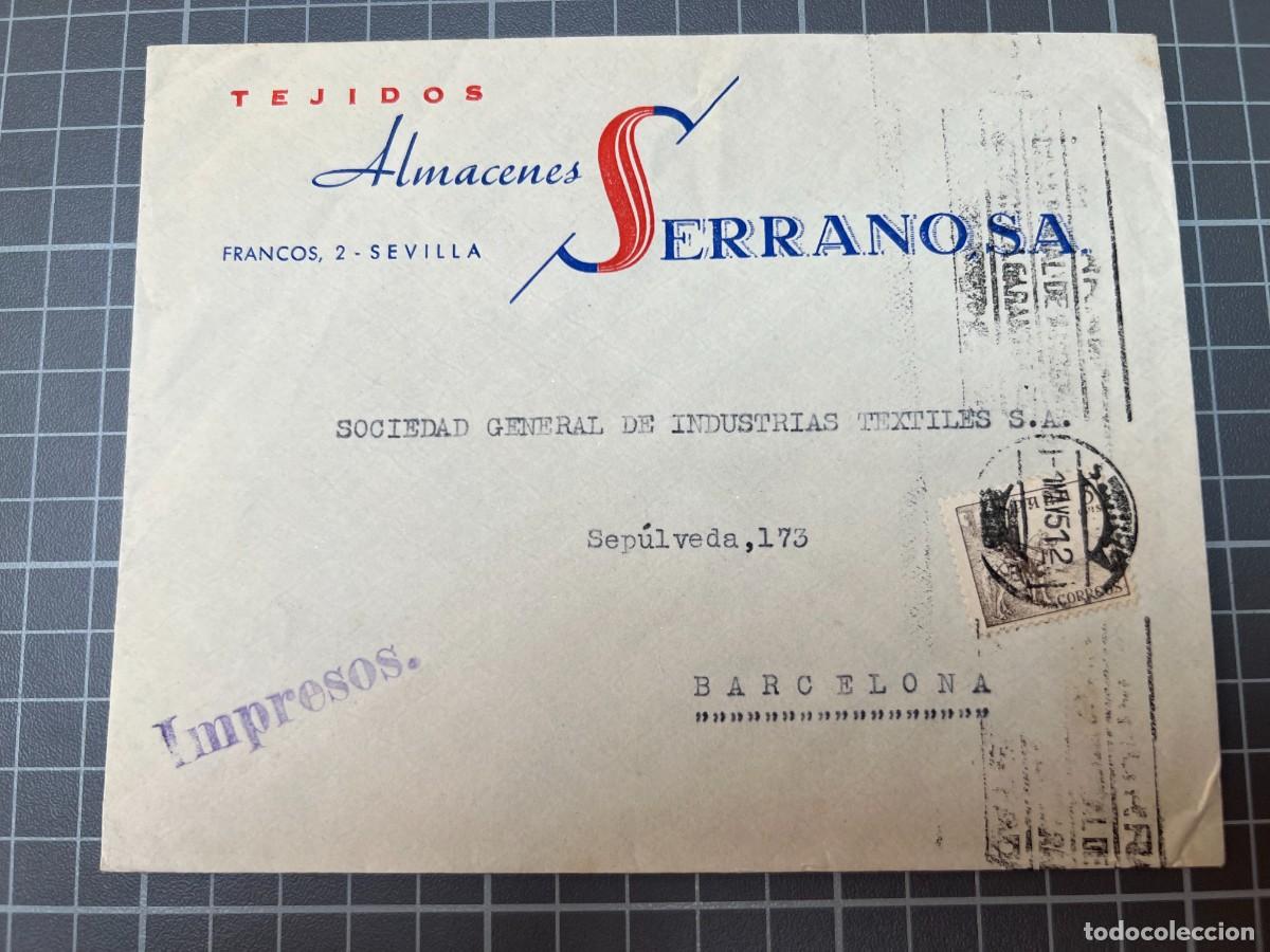 Cat&aacute;logos publicitarios: Sevilla. Tejidos Almacenes Serranosa. tc1495