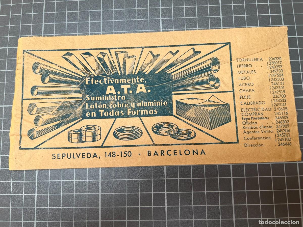 Cat&aacute;logos publicitarios: Barcelona. A.T.A suministro de lat&oacute;n, cobre y aluminio en todas formas. tc1506