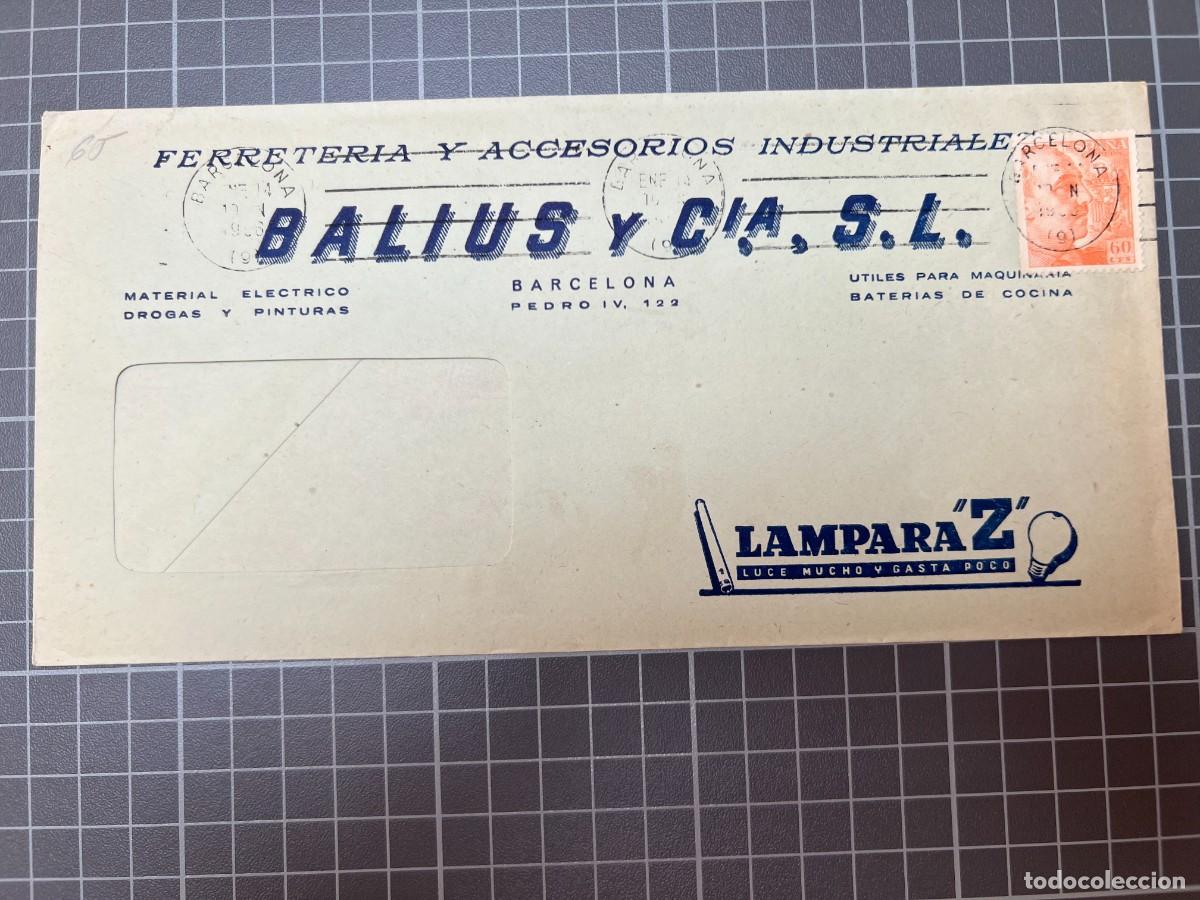 Cat&aacute;logos publicitarios: Barcelona. Ferreter&iacute;a y accesorios industriales BALIUS Y C. S.L. Lampara &rdquo;Z&rdquo;. tc1514