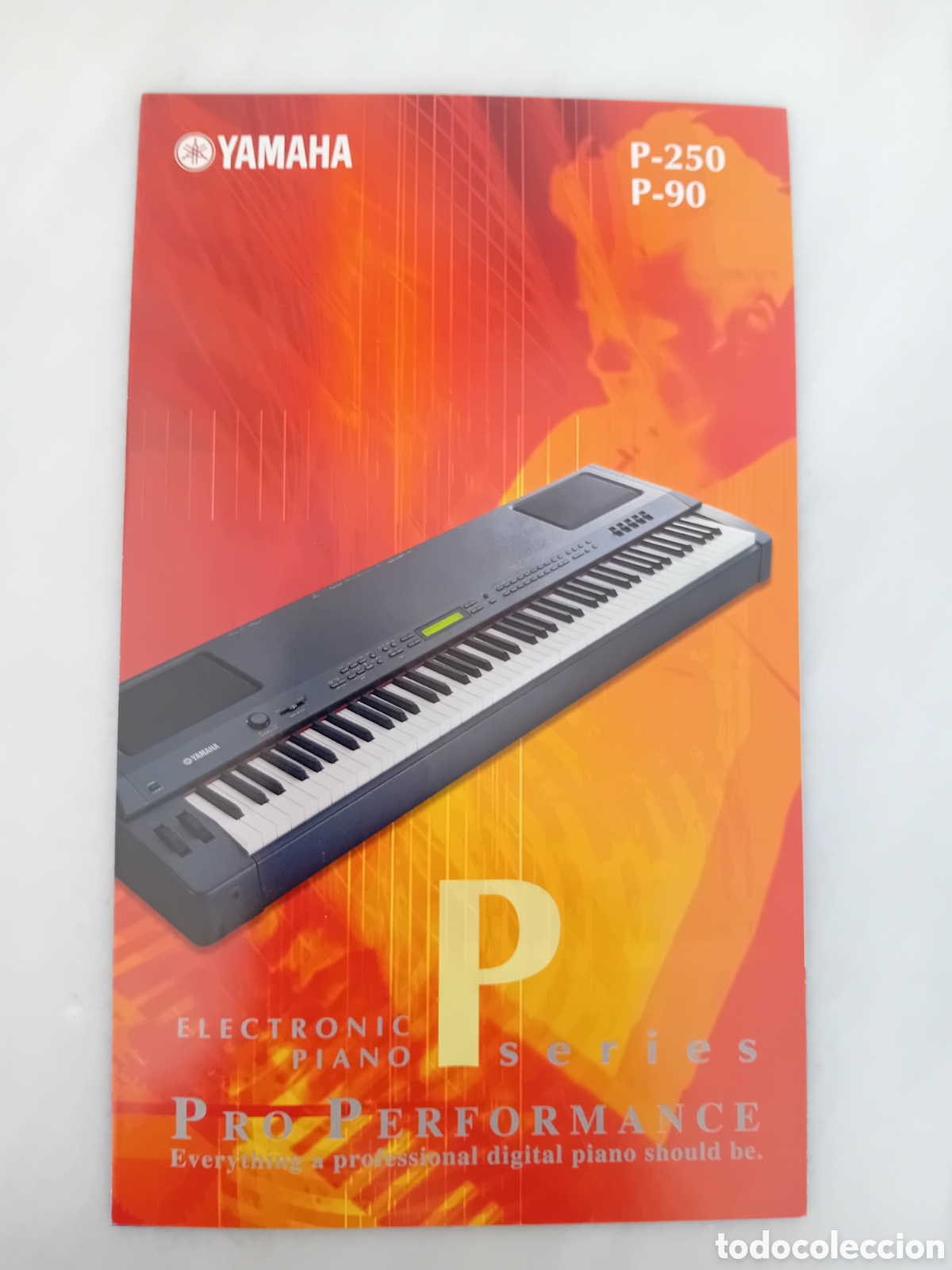 Cat&aacute;logos publicitarios: Pianos teclados electronicos yamaha