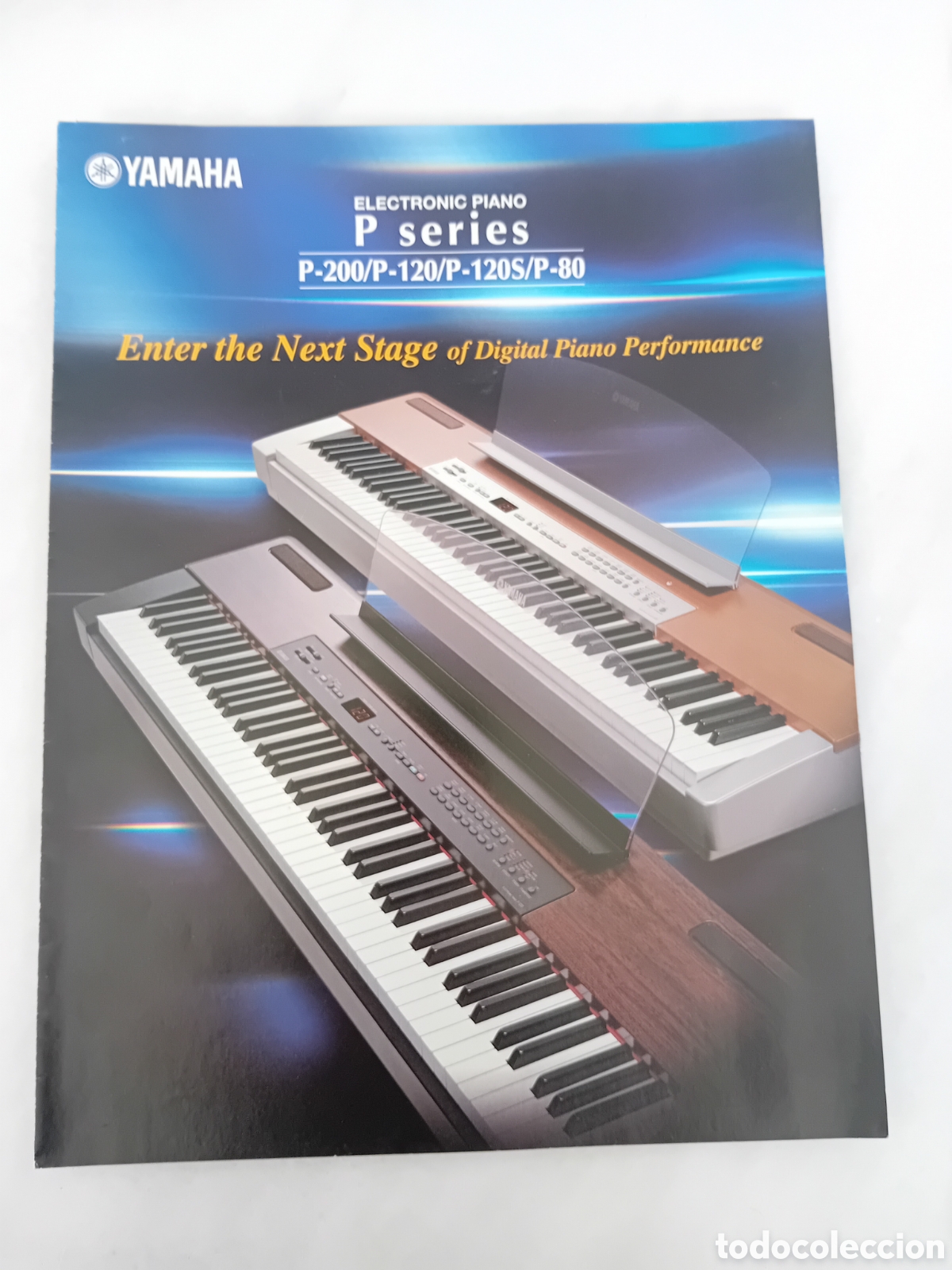 Cat&aacute;logos publicitarios: Pianos electronicos P series yamaha japan