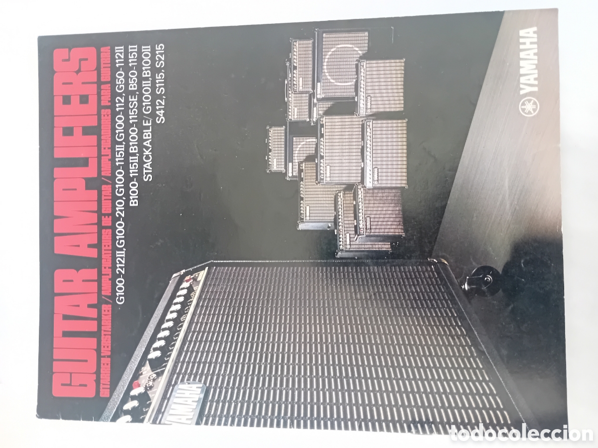 Cat&aacute;logos publicitarios: yamaha japan amplificadores