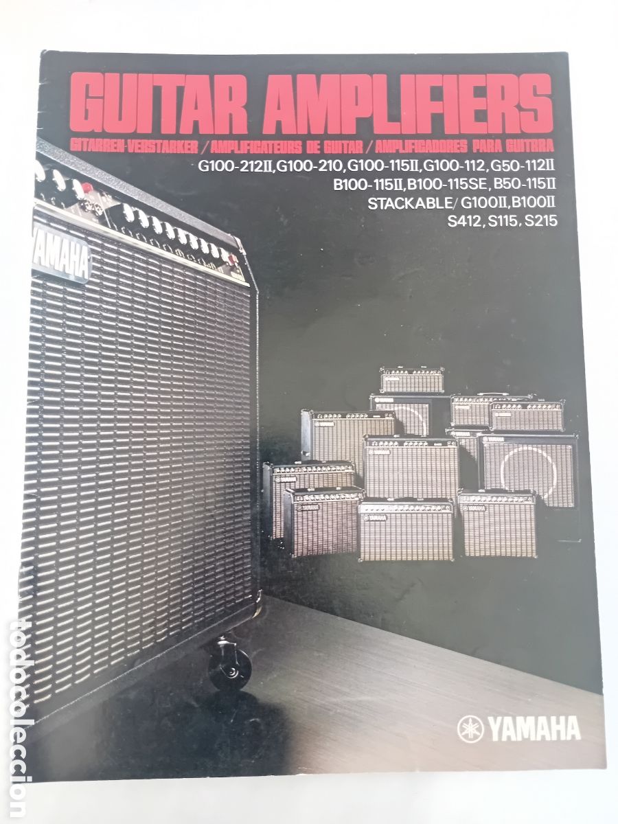 Cat&aacute;logos publicitarios: yamaha japan amplificadores