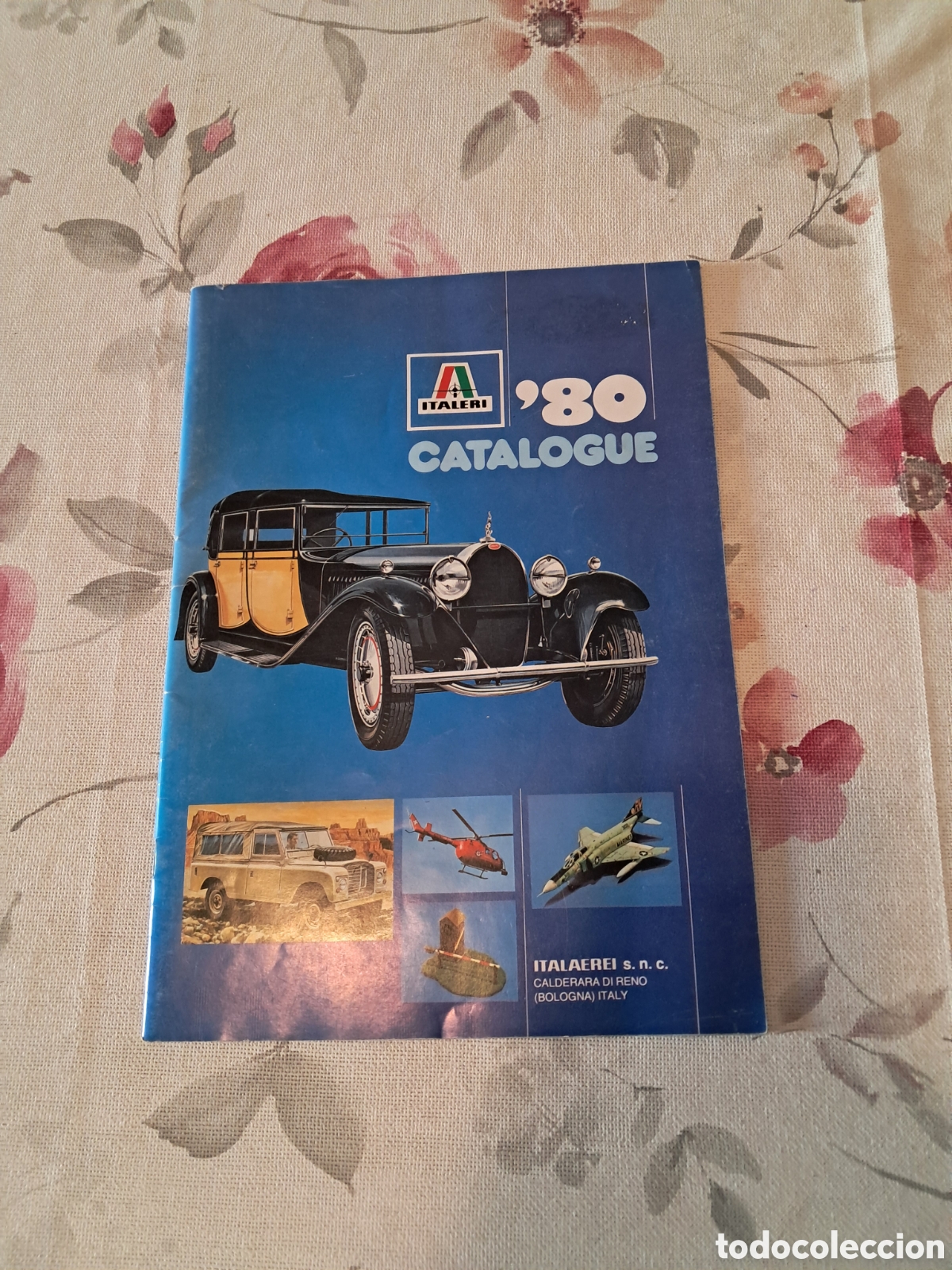 Cat&aacute;logos publicitarios: Catalogo maqueta Italeri 1989