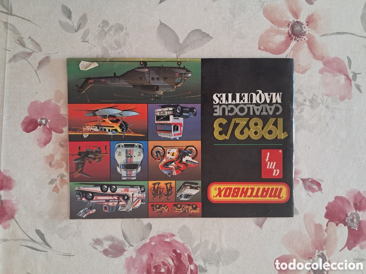 Cat&aacute;logos publicitarios: Catalogo maquetas matchbox 1982-83