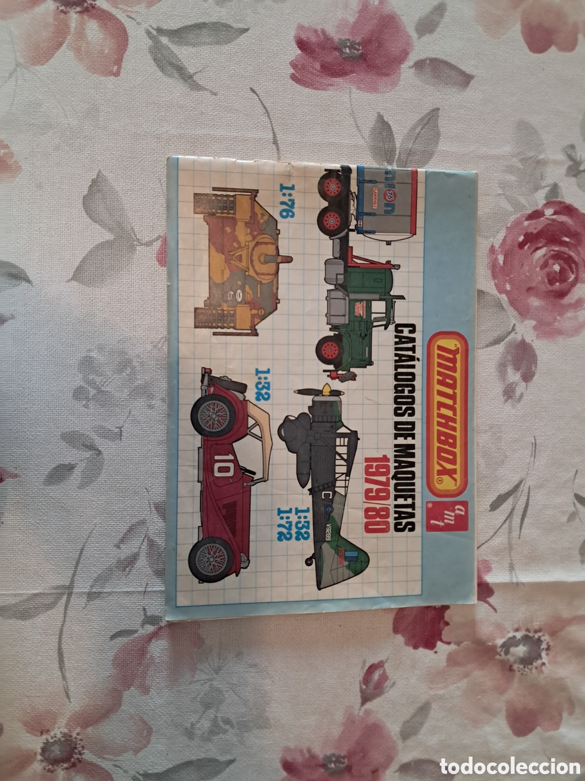Cat&aacute;logos publicitarios: Catalogo maquetas matchbox 1979-80