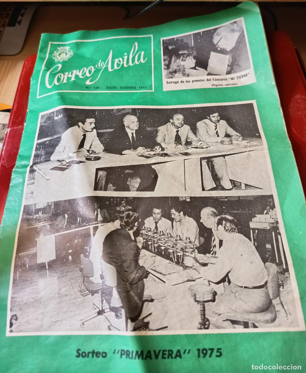 Cat&aacute;logos publicitarios: Revista &rdquo;Correo Avila&rdquo; vintage 1975