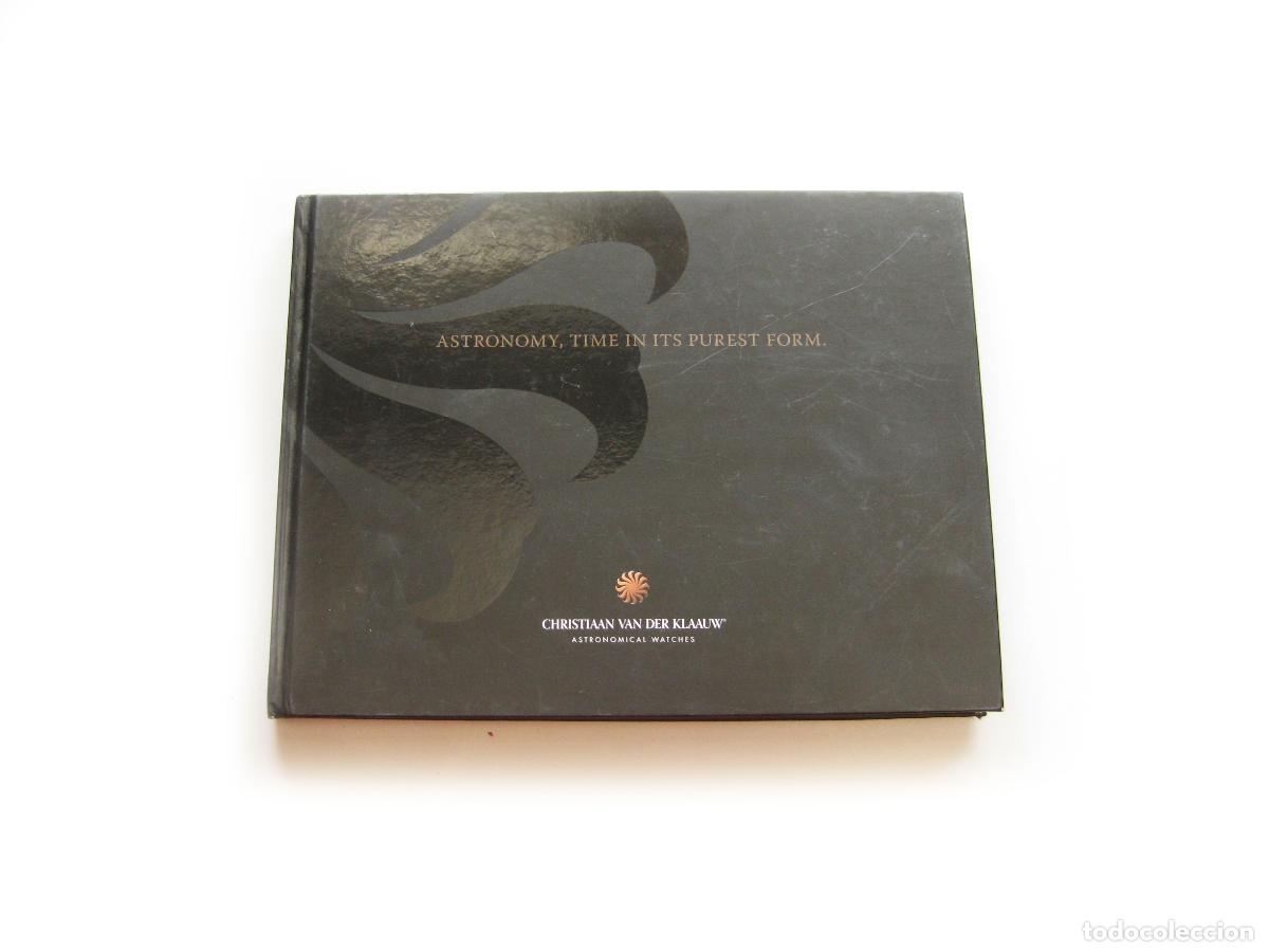 Cat&aacute;logos publicitarios: CATALOGO DE RELOJES DE CHRISTIAN VAN DER KLAAUW. ASTRONOMICAL WATCHES. 2011