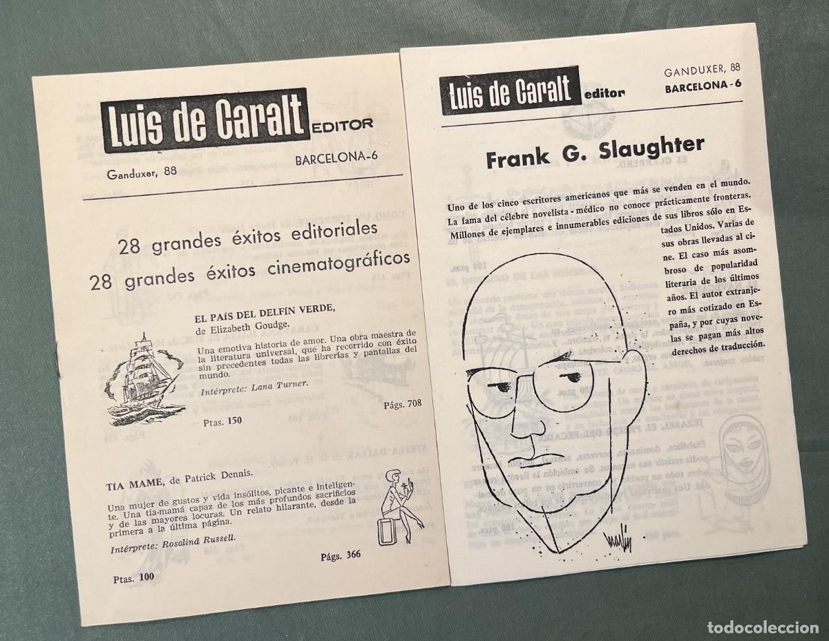 Cat&aacute;logos publicitarios: LUIS DE CARALT EDITOR - DOS CAT&Aacute;LOGOS PUBLICITARIOS