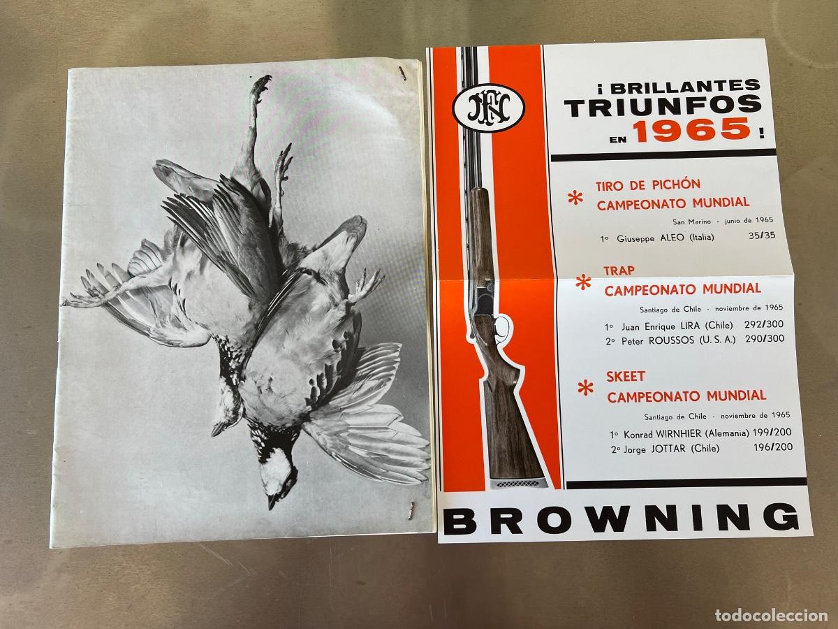 Cataloghi pubblicitari: CATALOGO TARIFA PRECIOS 1965 ARMAS, CARABINA 22, REMINGTON, WINCHESTER, BROWNING