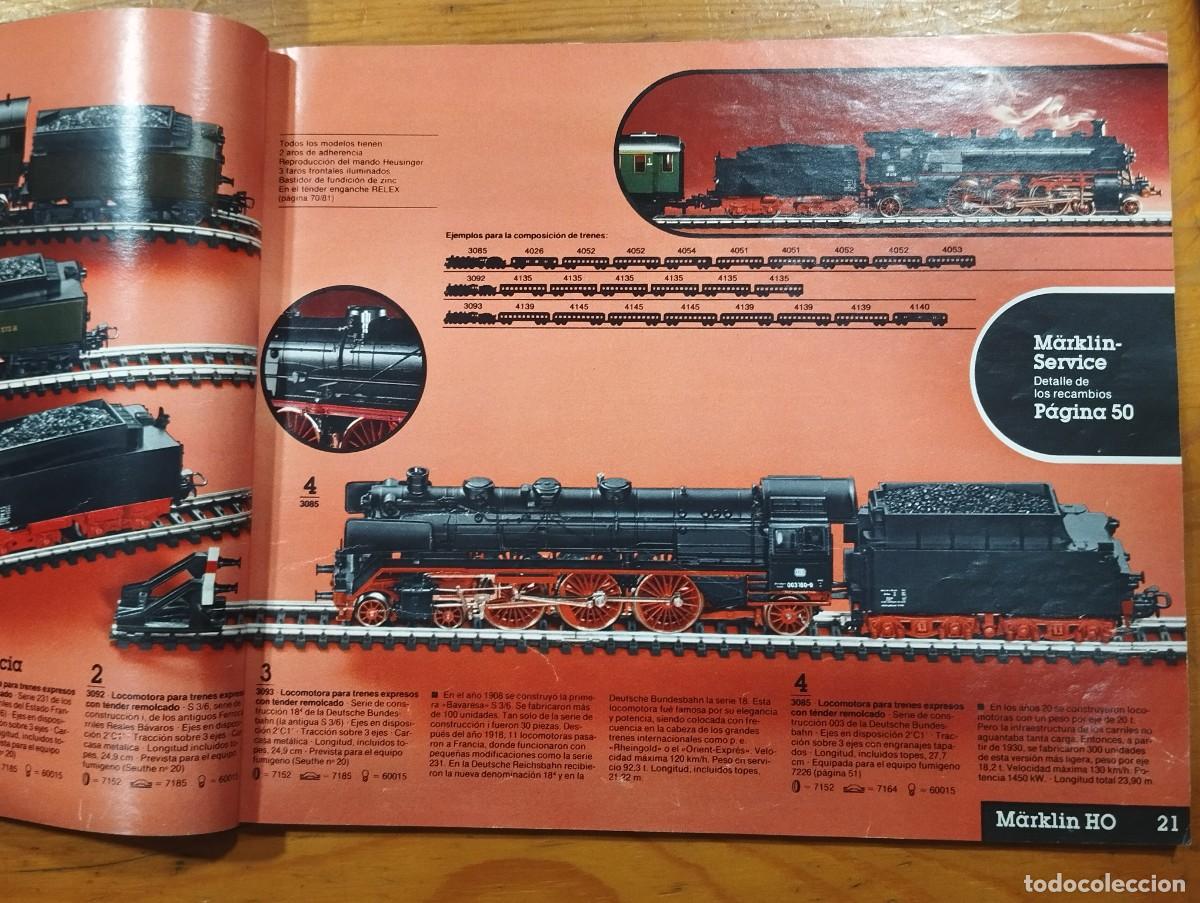 Cat&aacute;logos publicitarios: CAT&Aacute;LOGO MARKLIN Y LISTA DE PRECIOS 1981. - Foto 3