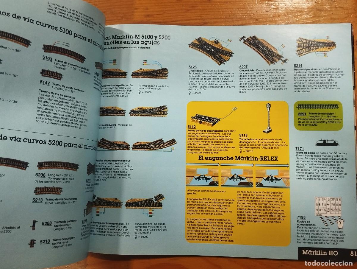 Cat&aacute;logos publicitarios: CAT&Aacute;LOGO MARKLIN Y LISTA DE PRECIOS 1981. - Foto 9