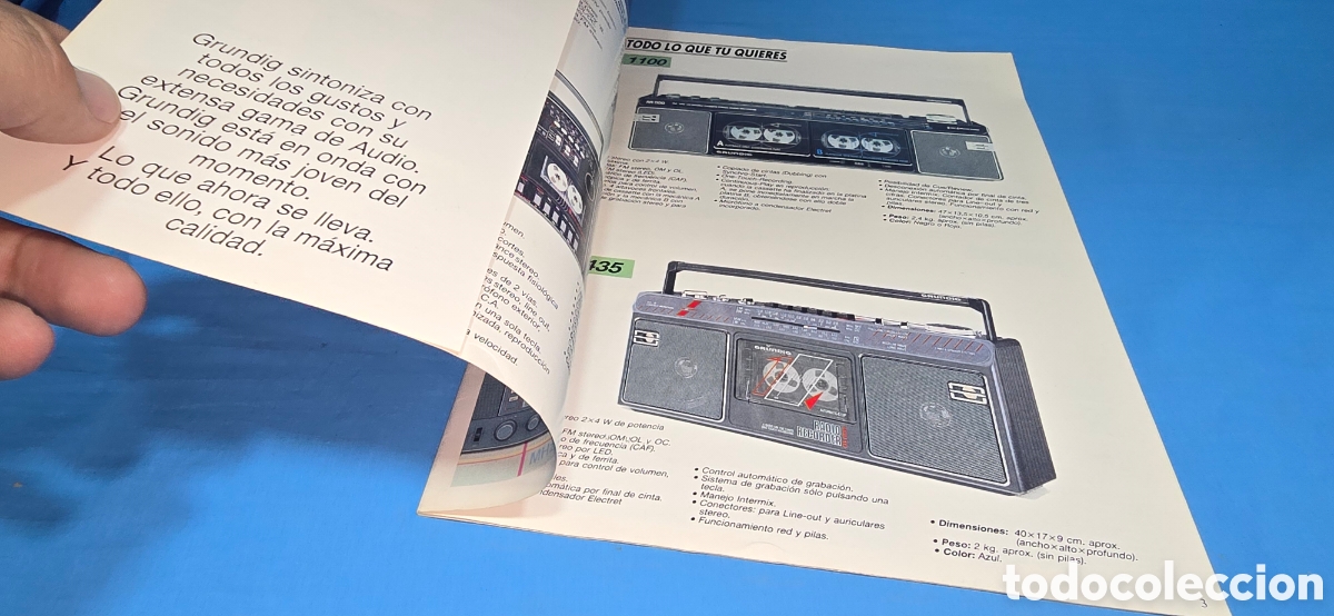 Cat&aacute;logos publicitarios: CATALOGO GRUNDIG AUDIO 87 - Foto 2