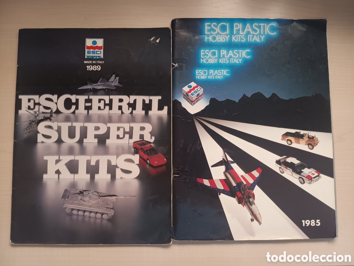 Cat&aacute;logos publicitarios: Cat&aacute;logos ESCI 1985 y 1989
