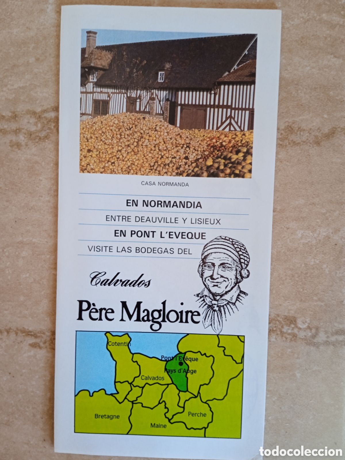 Cat&aacute;logos publicitarios: Folleto explicativo Calvados Pere Magloire