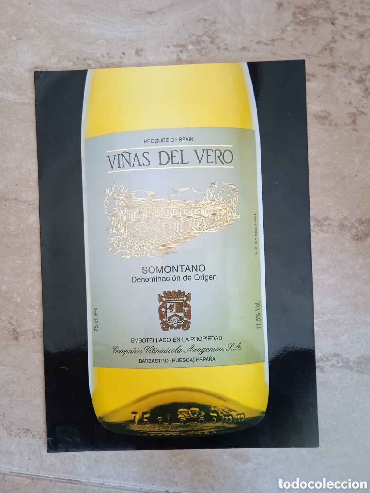 Cat&aacute;logos publicitarios: D&iacute;ptico explicativo publicidad Vi&ntilde;as del Vero Somontano