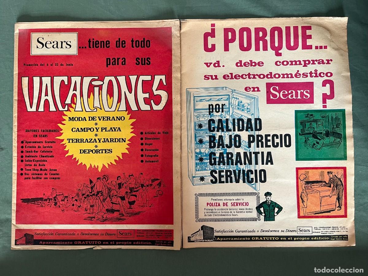 Cat&aacute;logos publicitarios: SEARS, VERANO CON SUPLEMENTO ELECTRODOMESTICOS JUNIO 1968