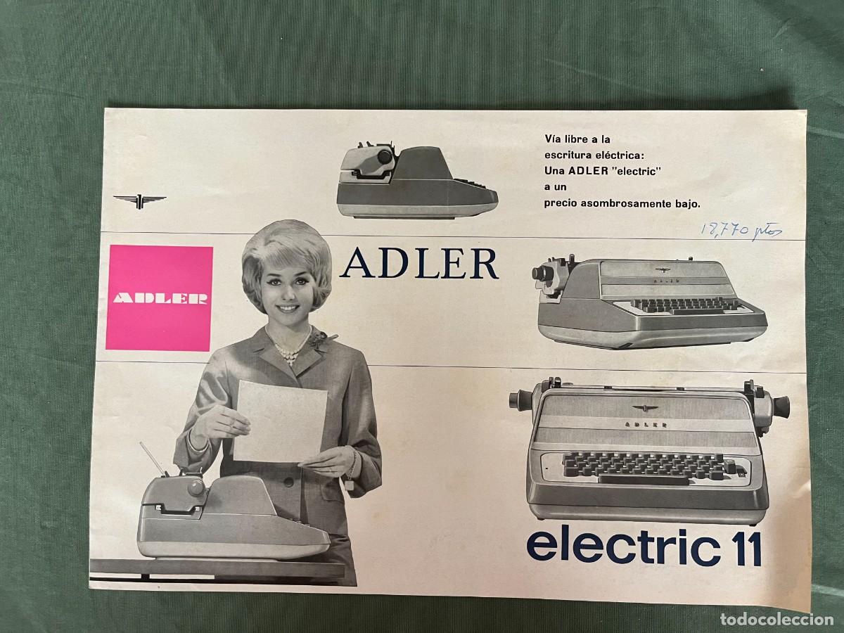 Cat&aacute;logos publicitarios: ADLER ELECTRIC 11 - CASA GUILLAMET