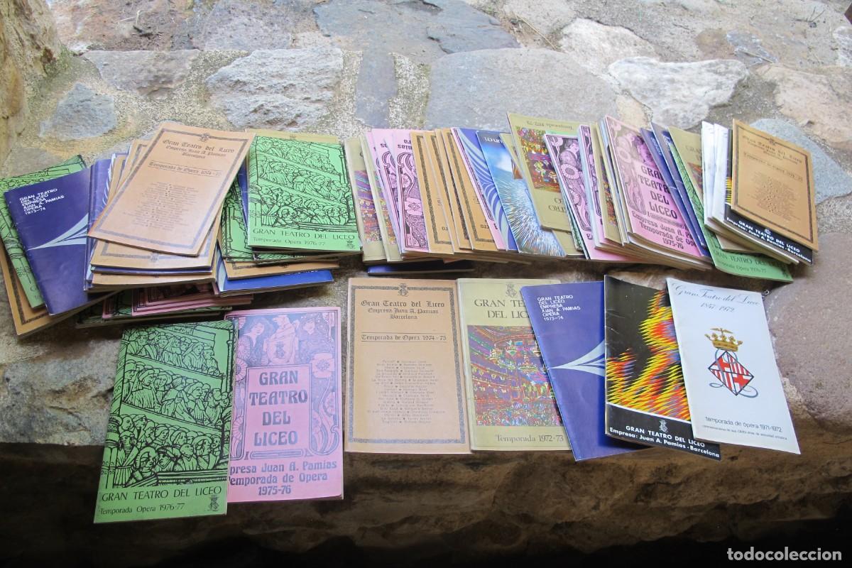 Cat&aacute;logos publicitarios: BOLSA CATALOGO GRAN TEATRO LICEO. GUIA MUSICAL