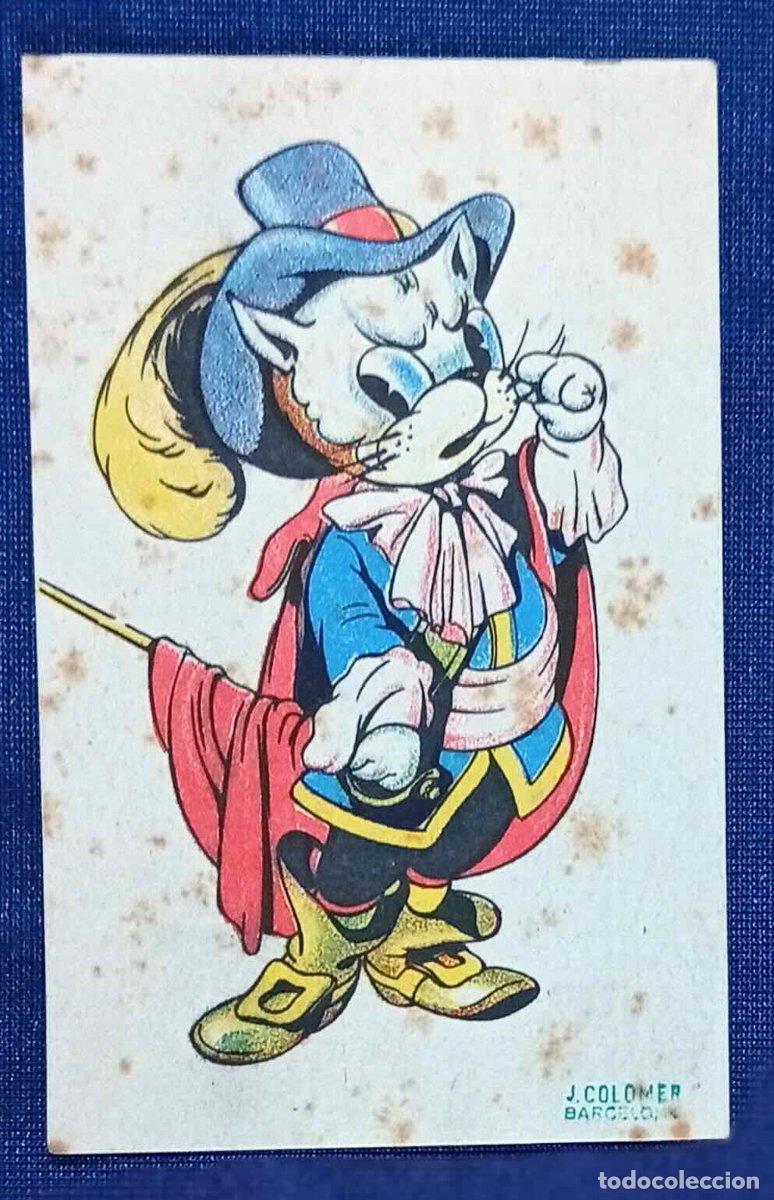 Cat&aacute;logos publicitarios: EL SE&Ntilde;OR DON GATO. TARJETA PUBLICITARIA. EDITORIAL DUR&Aacute;N, BARCELONA, 1945.