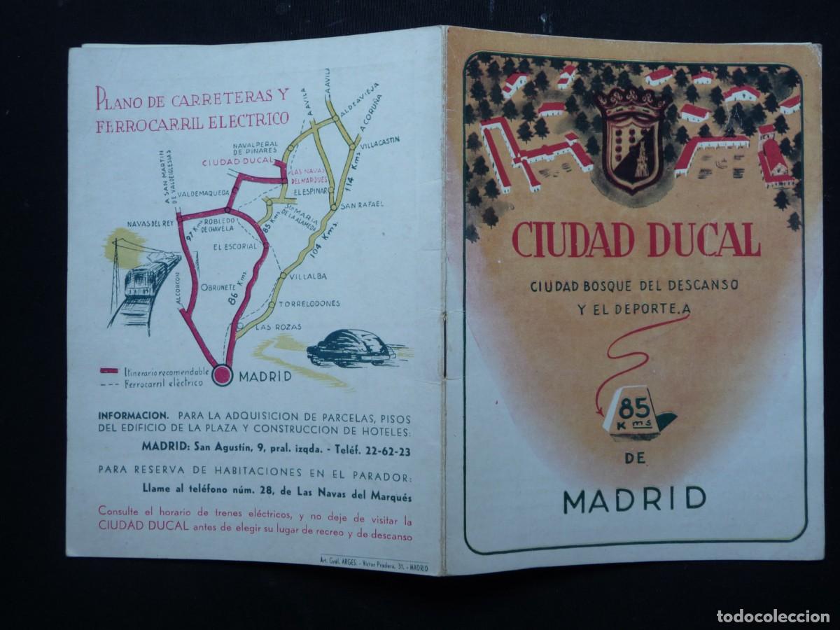 Advertising Catalogs: CATALOGO URBANIZACION CIUDAD DUCAL. LAS NAVAS DEL MARQUES. AVILA