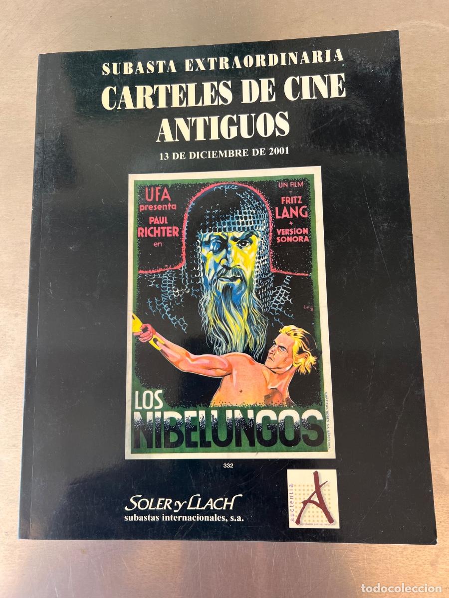 Cat&aacute;logos publicit&aacute;rios: CATALOGO SUBASTA CARTELES DE CINE ANTIGUOS SOLER Y LLACH 13.12.2001