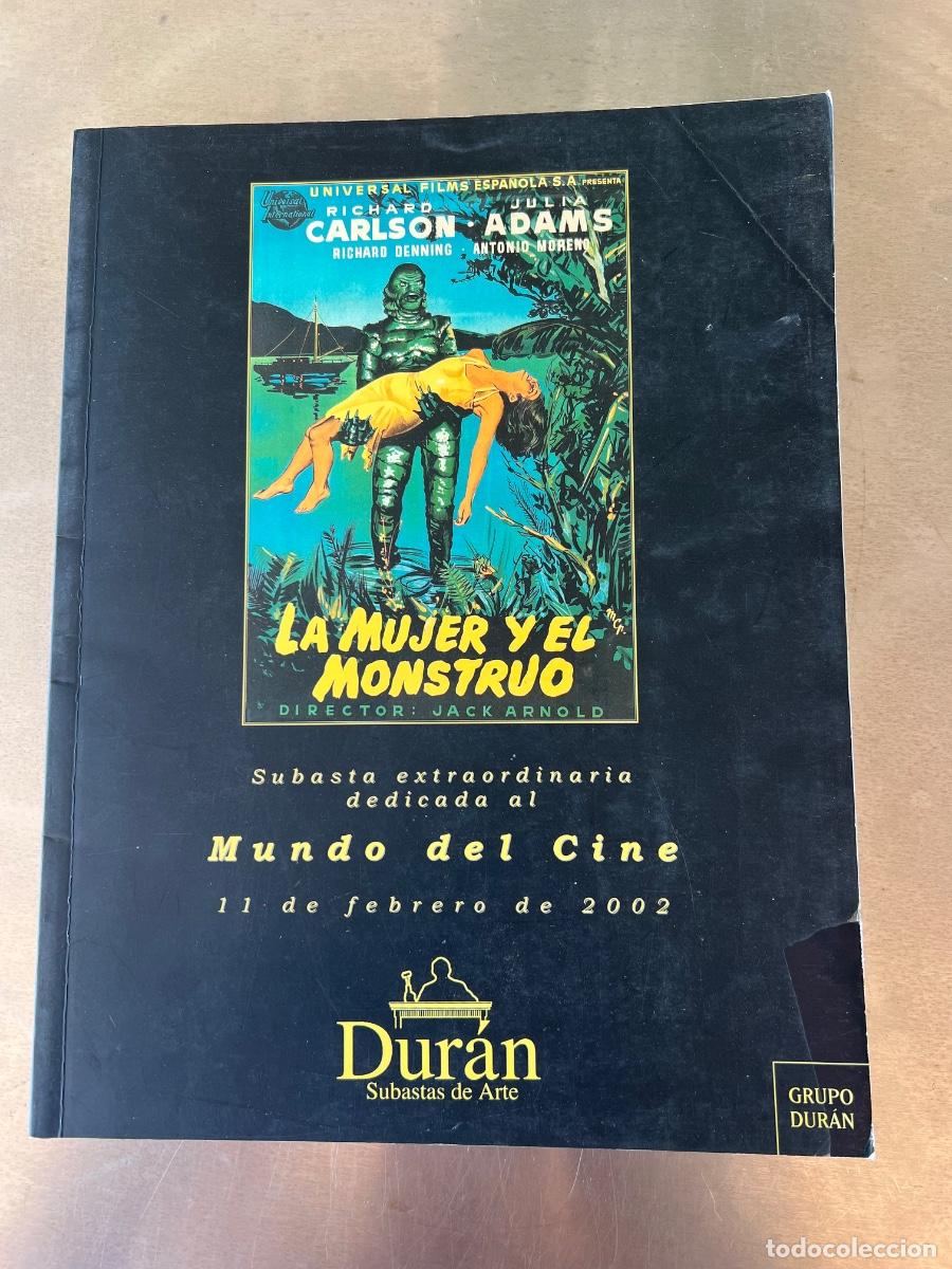Cat&aacute;logos publicit&aacute;rios: CATALOGO SUBASTA CARTELES DE CINE ANTIGUOS SUBASTAS DURAN 13.06.2002