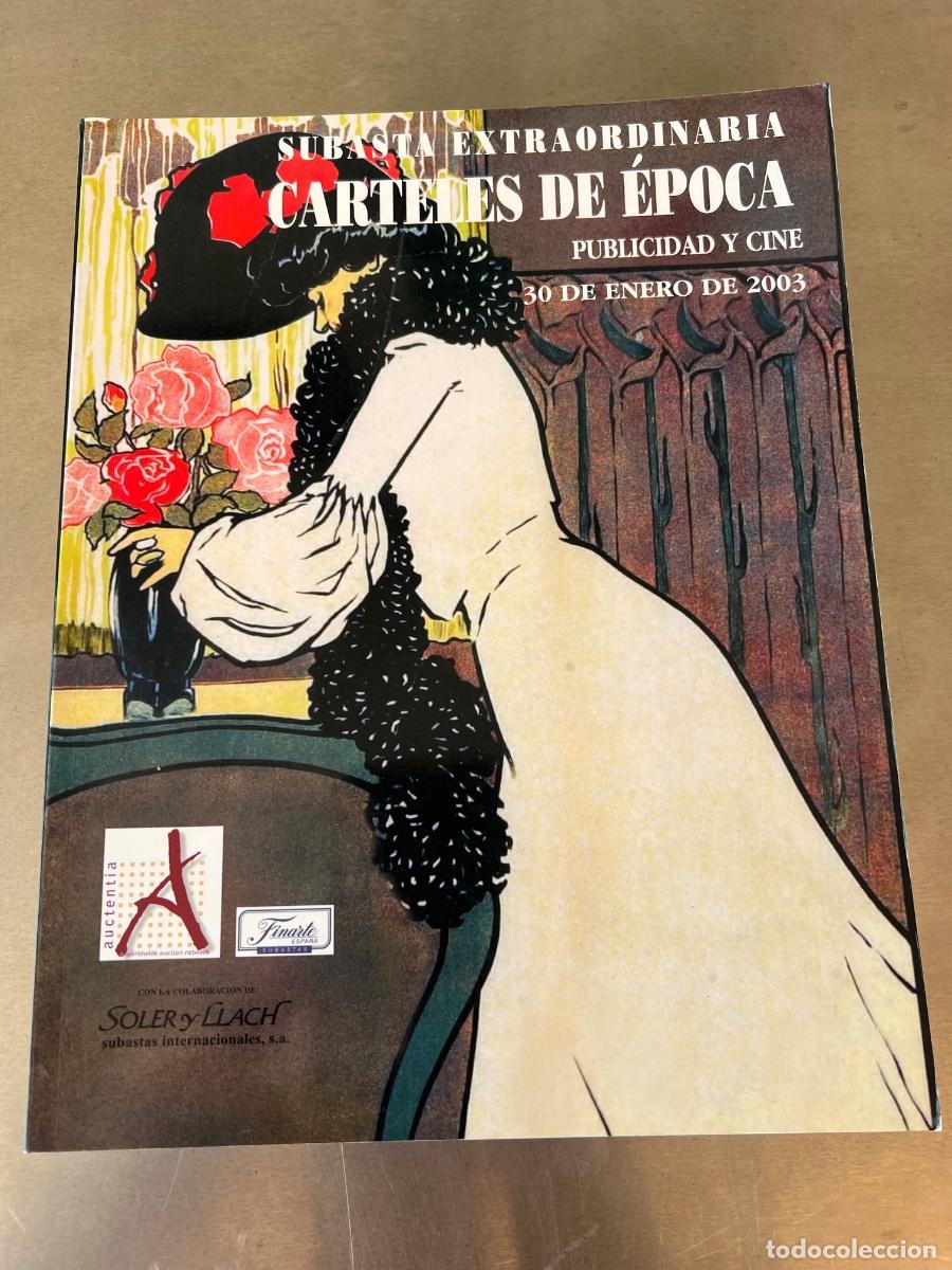 Cat&aacute;logos publicit&aacute;rios: CATALOGO SUBASTA CARTELES DE CINE ANTIGUOS SUBASTAS SOLER Y LLACH 2003