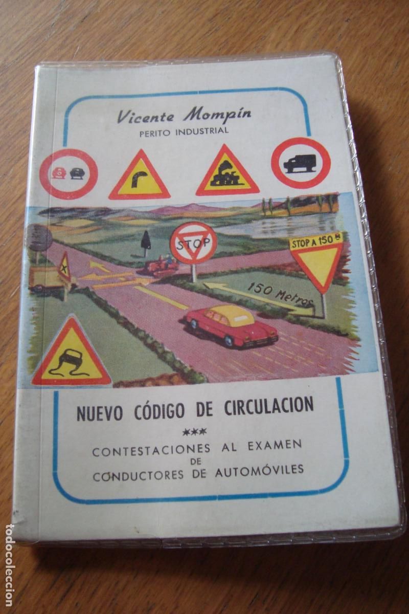 Cat&aacute;logos publicitarios: NUEVO CODIGO DE CIRCULACION AUTOMOVILES. VICENTE MOMPIN PERITO INDUSTRIAL. SEVILLA 1962
