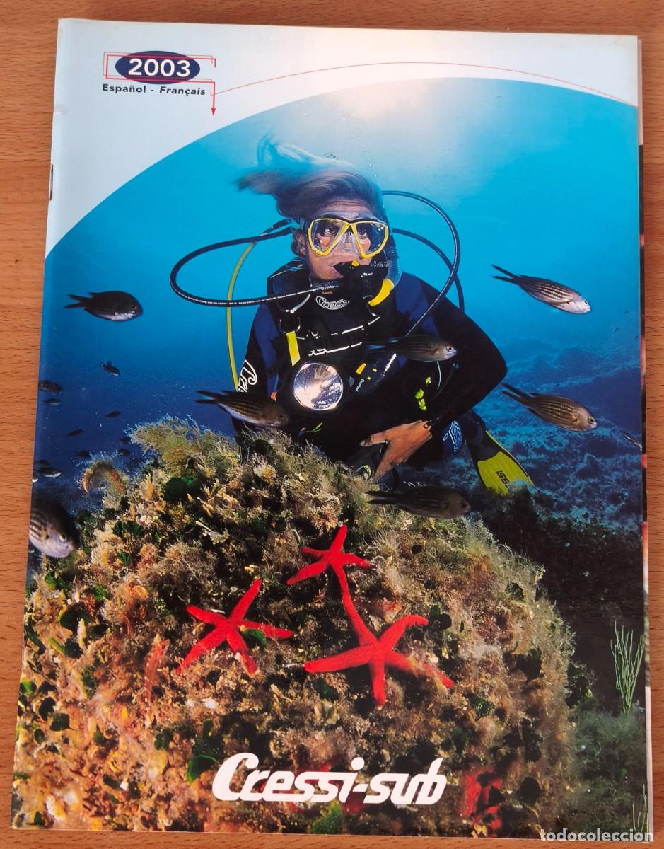 Cat&aacute;logos publicitarios: ANTIGUO CATALOGO DE CRESSI-SUB - A&Ntilde;O 2003 - SUBMARINISMO