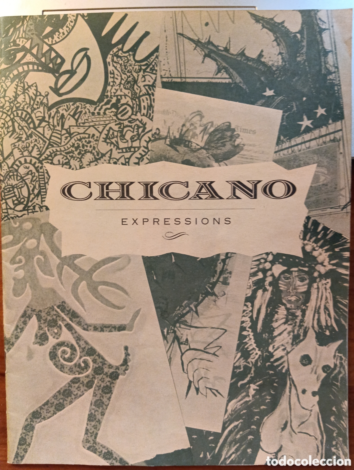 Cat&aacute;logos publicitarios: Chicano Expressions, Serigraf&iacute;as de la colecci&oacute;n de Self Help Graphics