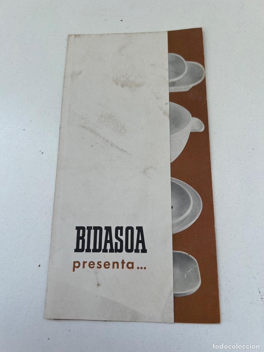 Cat&aacute;logos publicit&aacute;rios: VAJILLA BIDASOA CATALOGO ORIGINAL