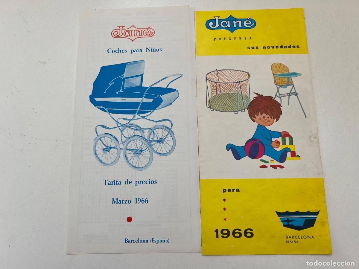 Cat&aacute;logos publicit&aacute;rios: JAN&Eacute; COCHES DE BEBE 1966 CATALOGO ORIGINAL