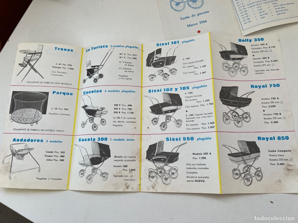 Cat&aacute;logos publicitarios: JAN&Eacute; COCHES DE BEBE 1966 CATALOGO ORIGINAL - Foto 4
