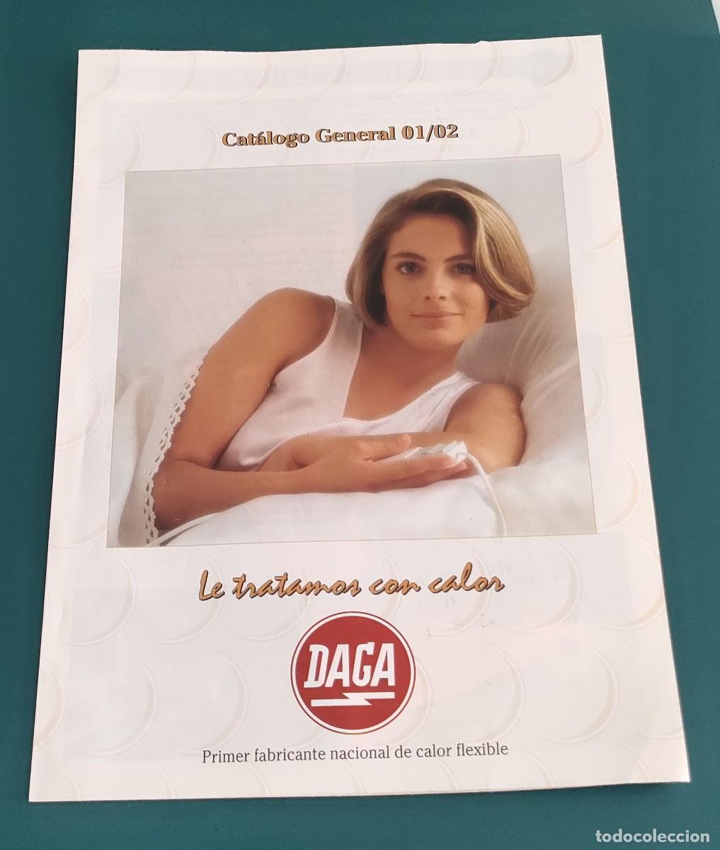 Cat&aacute;logos publicitarios: Cat&aacute;logo general 2001/02 DAGA Almohadillas El&eacute;ctricas y Confort T&eacute;rmico