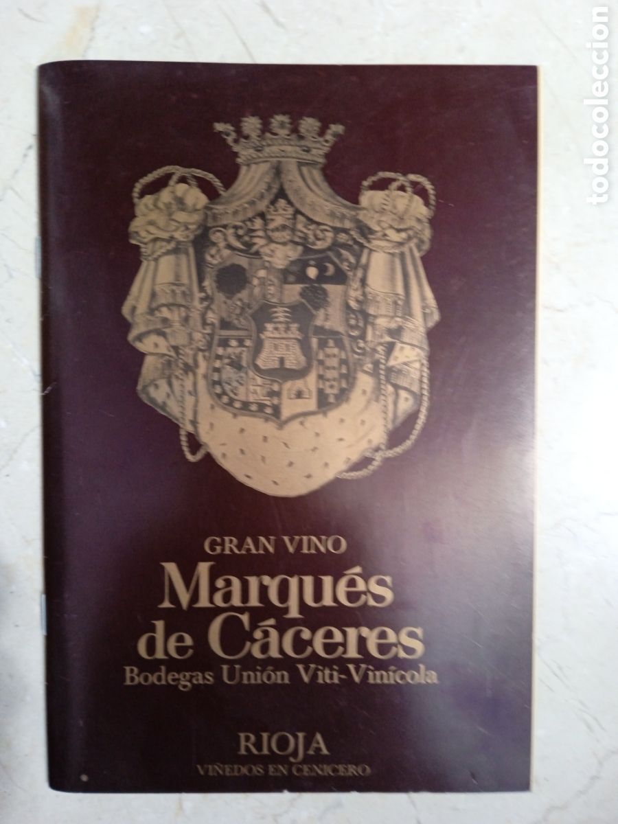 Cat&aacute;logos publicitarios: Cat&aacute;logo publicidad explicativa Bodegas Marques de C&aacute;ceres