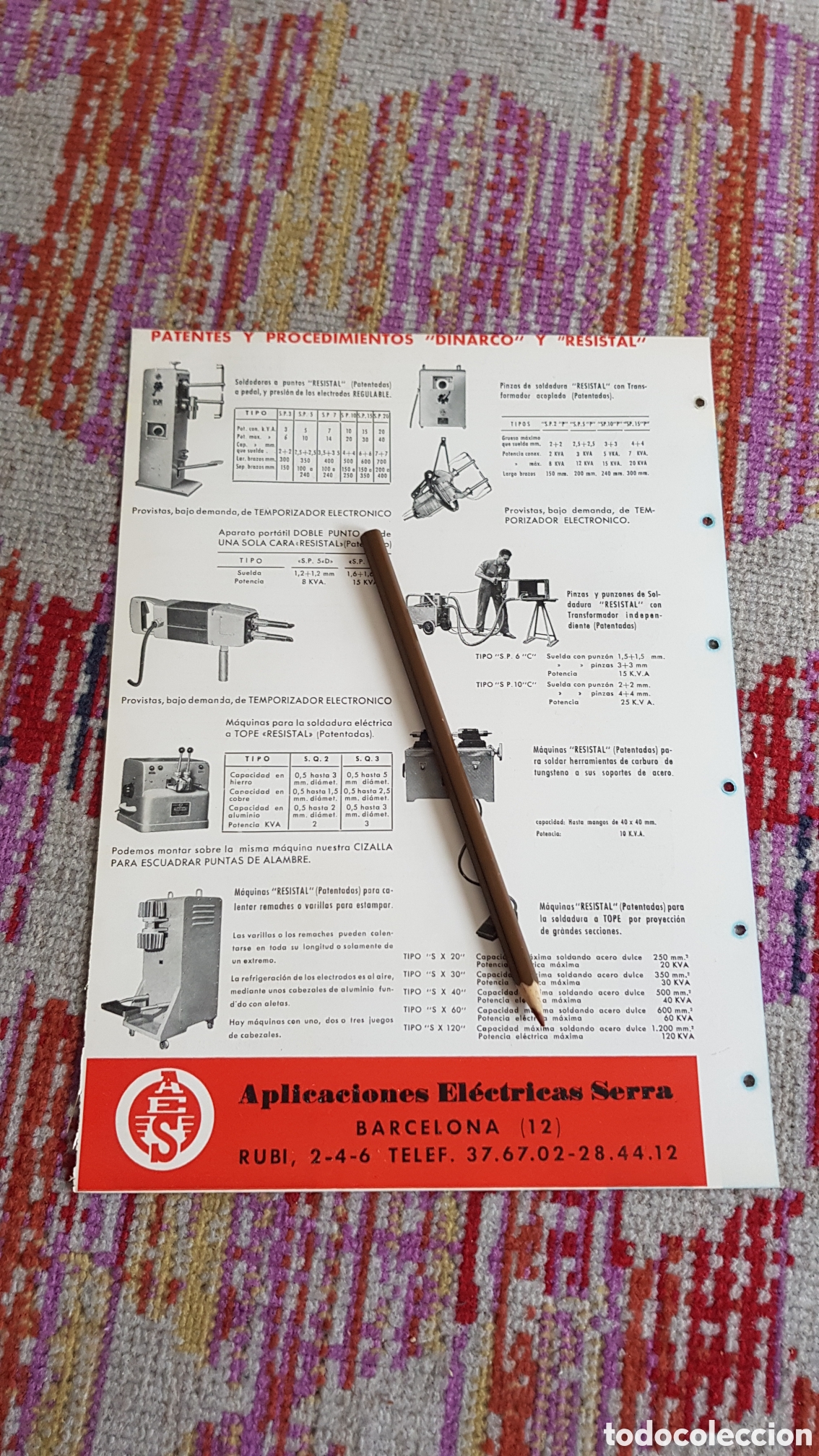Cat&aacute;logos publicitarios: Aplicaciones El&eacute;ctricas Serra