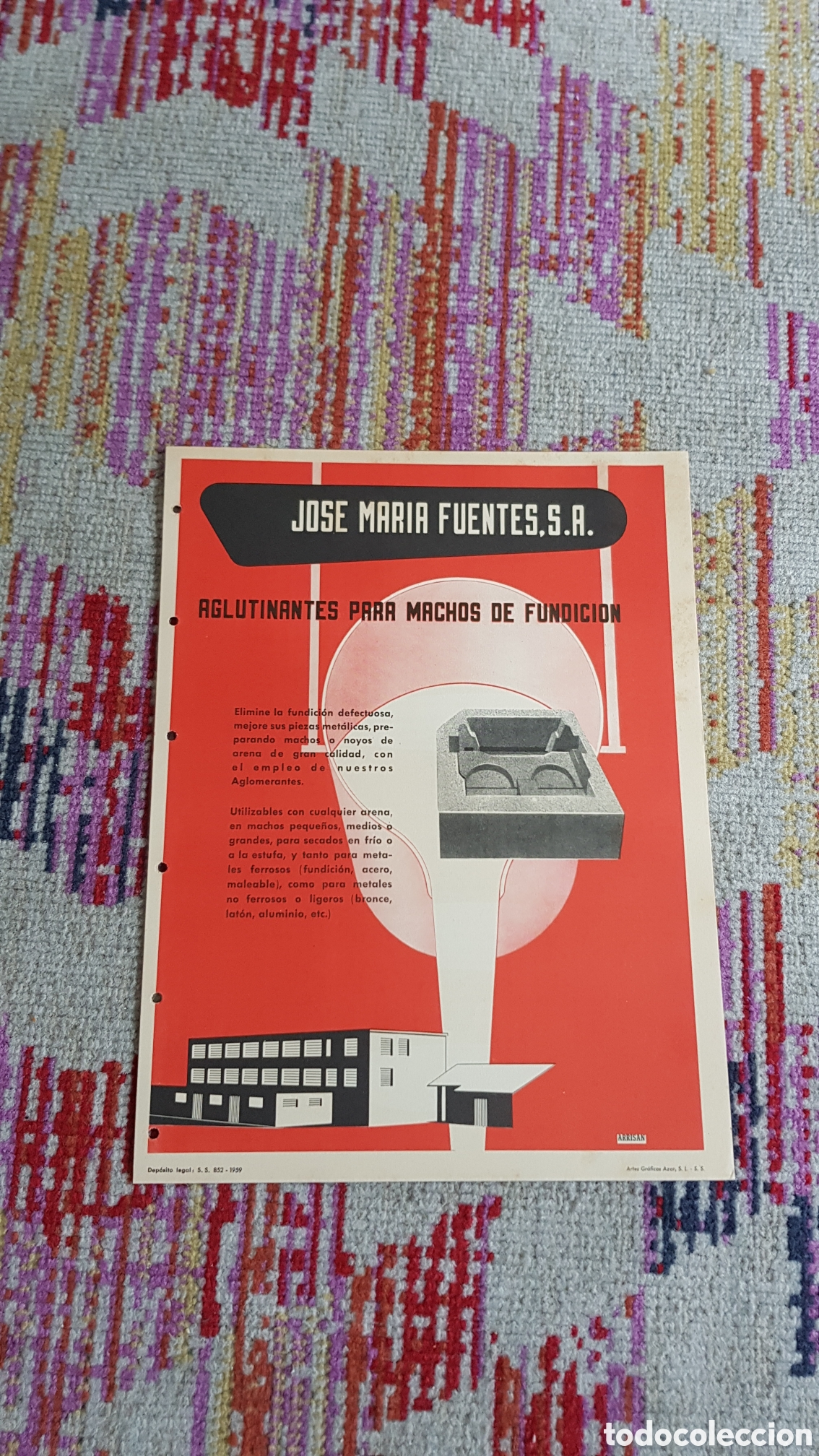Cat&aacute;logos publicitarios: Jos&eacute; Mar&iacute;a Fuentes S.A