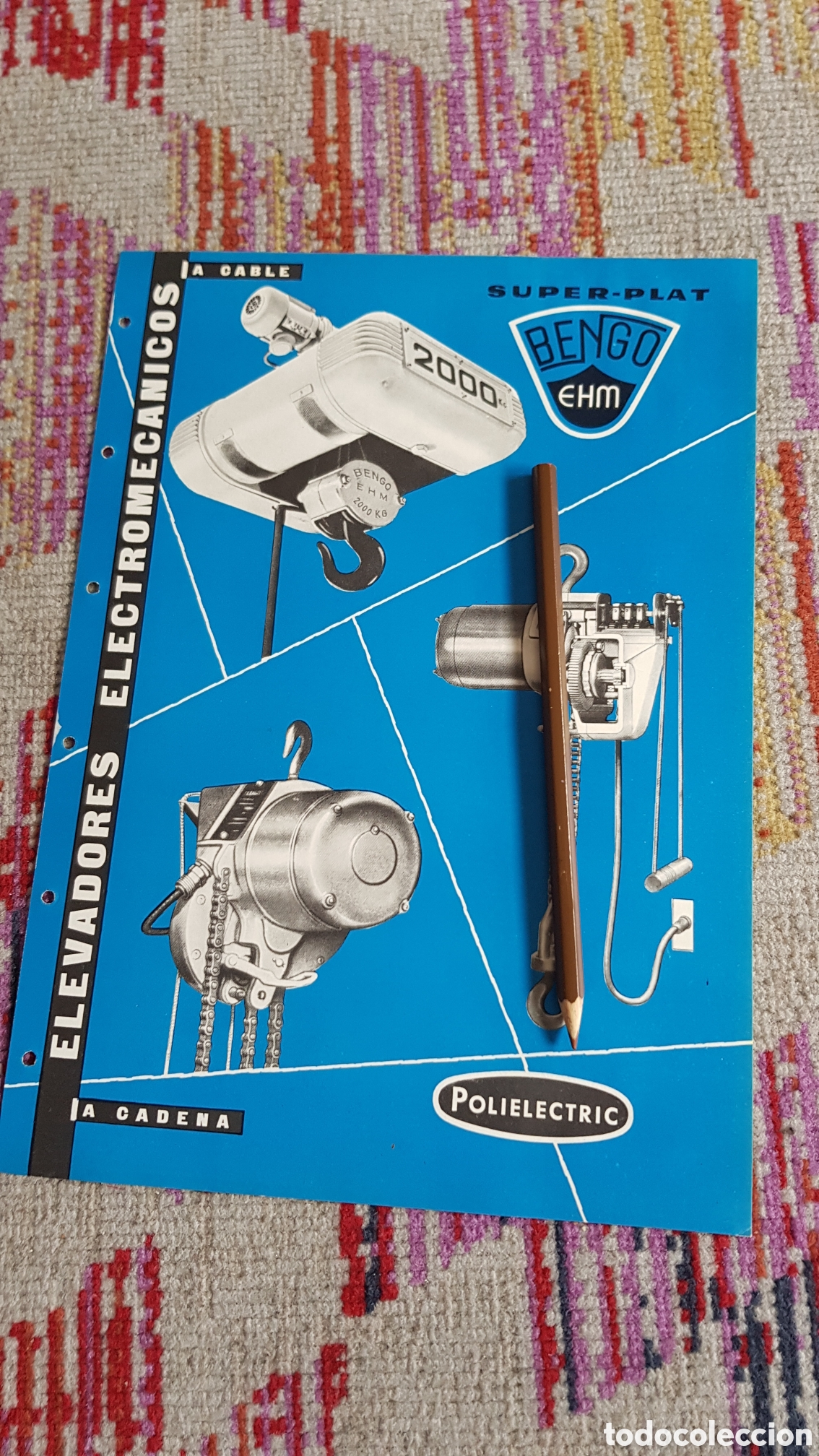 Cat&aacute;logos publicitarios: Elevadores electromecanicos Bengo