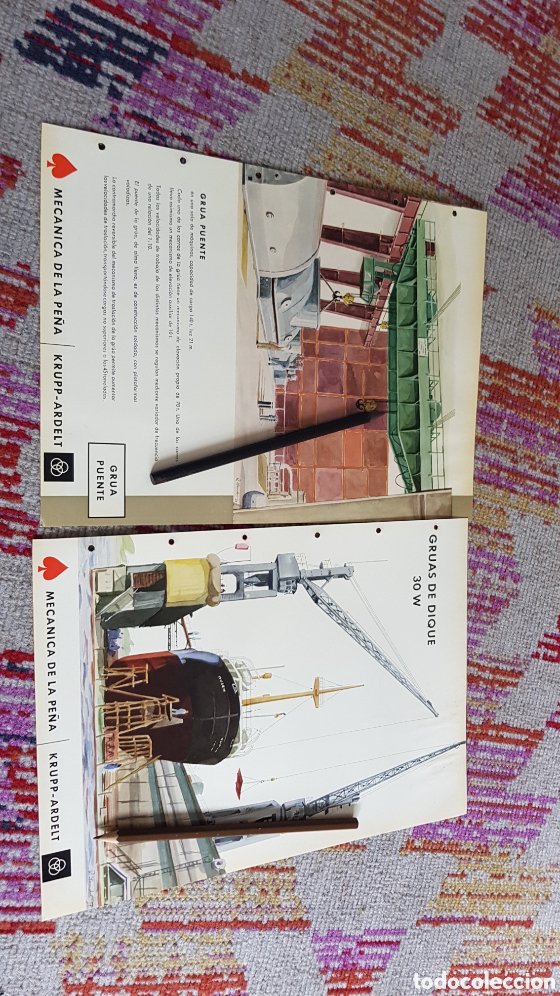 Cat&aacute;logos publicitarios: Gruas de Dique 30W Bilbao