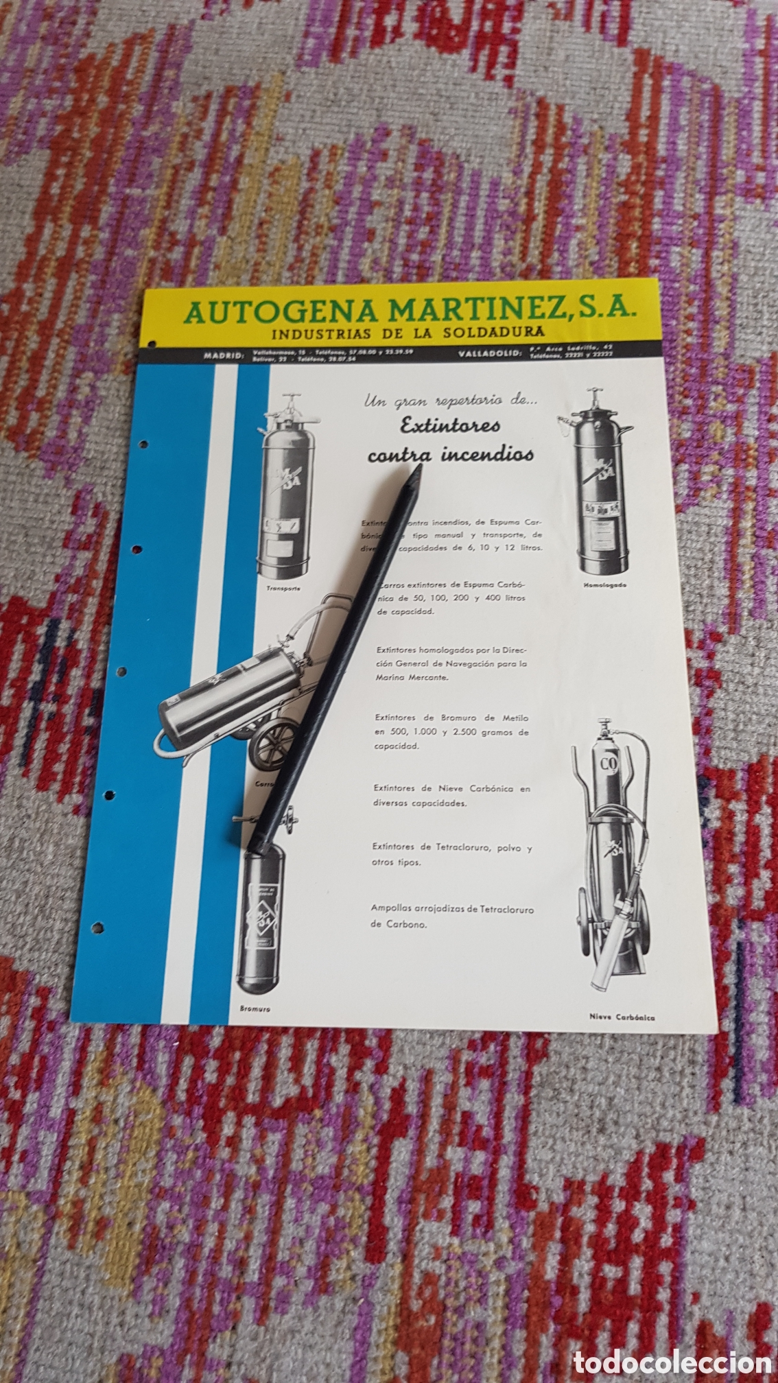 Cat&aacute;logos publicitarios: Aut&oacute;gena Mart&iacute;nez S.A