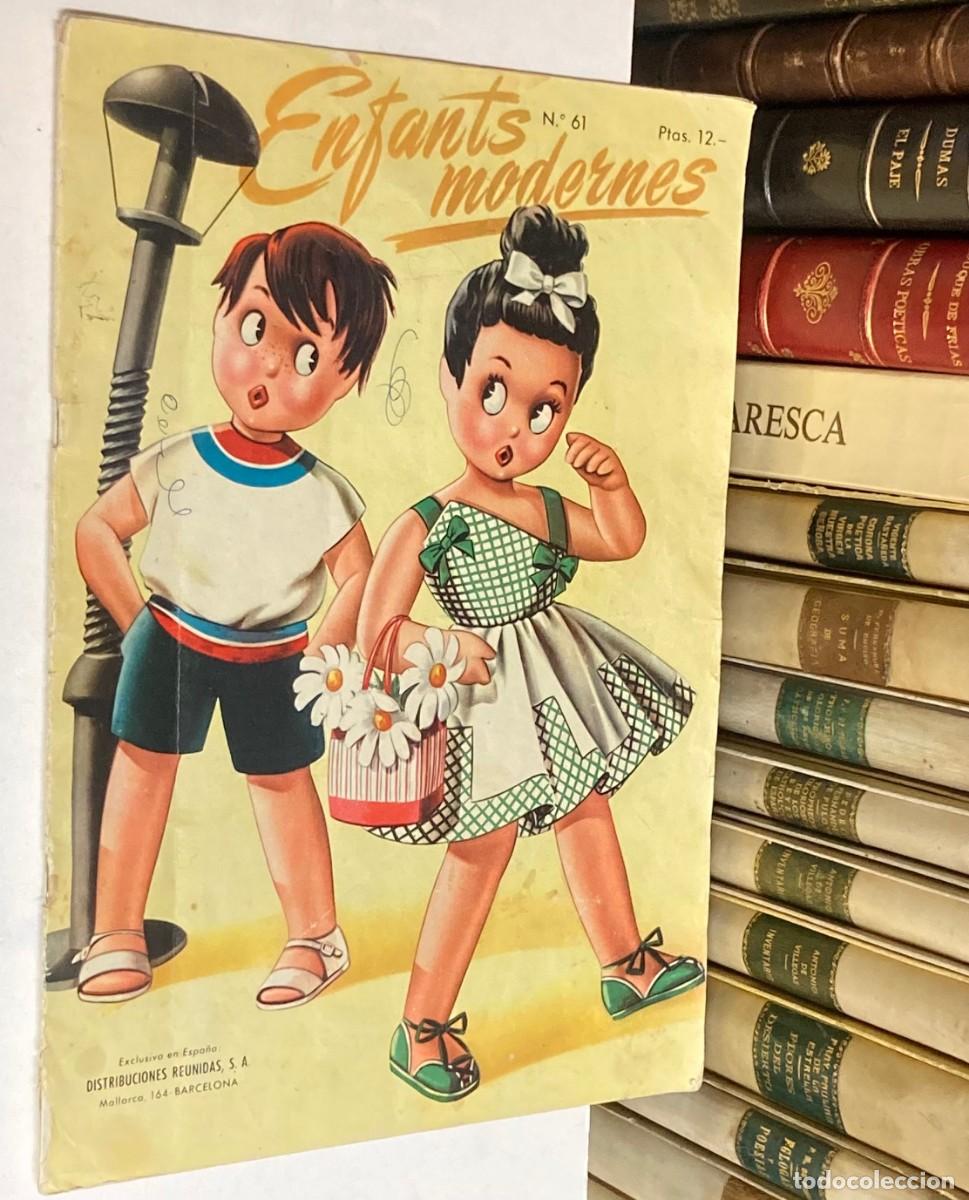 Cat&aacute;logos publicitarios: CAT&Aacute;LOGO DE MODA N&ordm; 61 ENFANTS MODERNES - BARCELONA ROPA INFANTIL FIGURINES DISTRIBUCIONES REUNIDAS