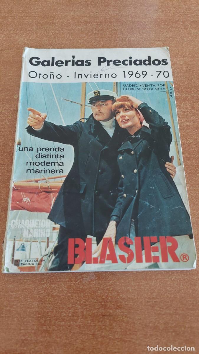 Cat&aacute;logos publicitarios: Cat&aacute;logo Galer&iacute;as Preciados 1969 1970 oto&ntilde;o invierno