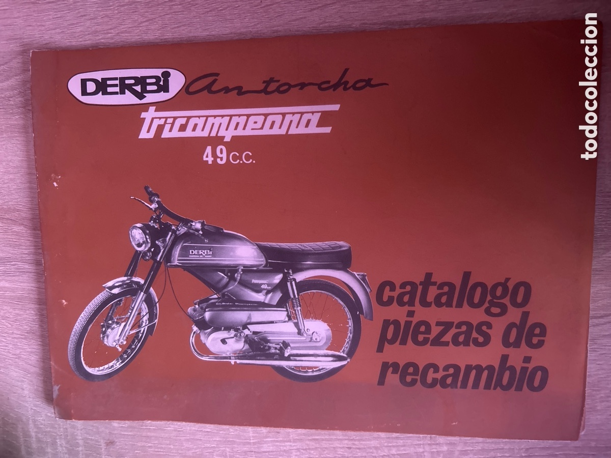 Cat&aacute;logos publicitarios: Derbi antorcha tricampeona 49 cc cat&aacute;logo
